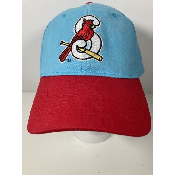 Springfield Cardinals Old School Throwback Logo Blue Hat Adjustable - NEW - Picture 1 of 6